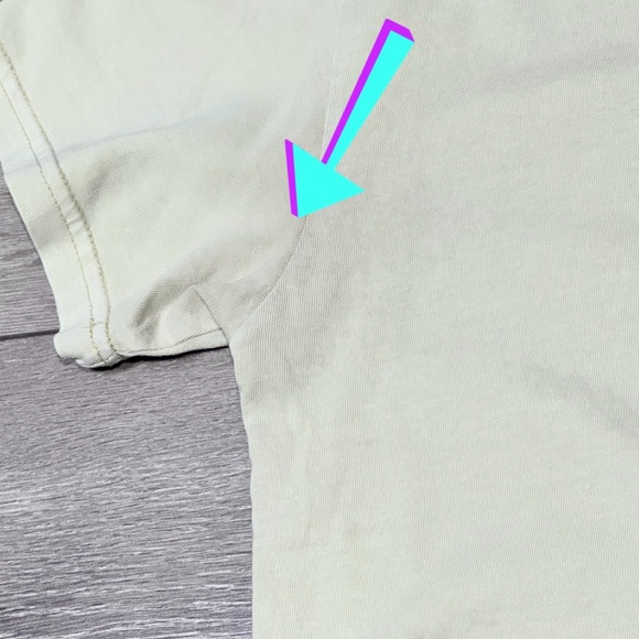 Goodfellow & Co Vintage Yellow Short Sleeve Pocket Tee - Picture 10 of 11